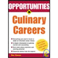 Opportunities in Culinary Careers