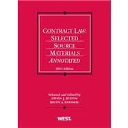 Burton and Eisenberg's Contract Law: Selected Source Materials Annotated, 2013