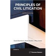 Principles of Civil Litigation