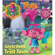 DreamWorks Trolls: Welcome to Troll Town Storybook with Poppy Collectible