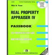 Real Property Appraiser IV Passbooks Study Guide