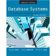 Database Systems An Application Oriented Approach, Compete Version