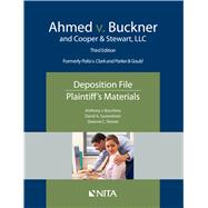 Ahmed v. Buckner and Cooper & Stewart, LLC Deposition File, Plaintiff's Materials