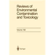 Reviews of Environmental Contamination and Toxicology