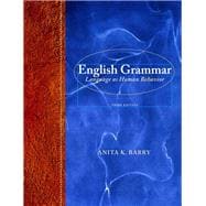 English Grammar  Language as Human Behavior