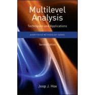 Multilevel Analysis: Techniques and Applications, Second Edition