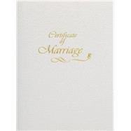 Contemporary Marriage Certificate Booklet With Traditional Service