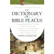 The Dictionary of Bible Places