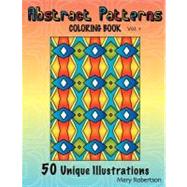 Abstract Patterns Adult Coloring Book