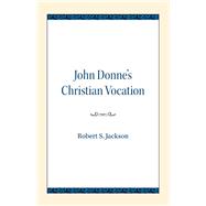 John Donne's Christian Vocation