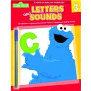 Letters and Sounds: The Alphabet-uppercase/Lowercase Partners-beginning & Ending Sounds: Write-on Wipe-off Workbook