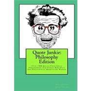 Quote Junkie: Philosophy Edition