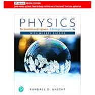 Mastering Physics: Physics for Scientists and Engineers: A Strategic Approach with Modern Physics, 5th edition
