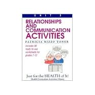 Relationships and Communication Activities