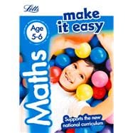 Letts Make It Easy Complete Editions — Maths Age 5-6: New Edition