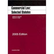 Commercial Law, Selected Statutes