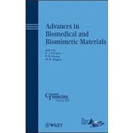 Advances in Biomedical and Biomimetic Materials