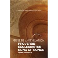 Proverbs, Ecclesiastes, Song of Songs Participant