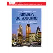Horngren's Cost Accounting [Rental Edition],9780135628478