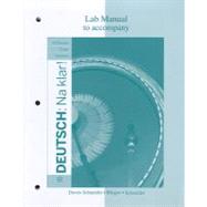 Laboratory Manual for Deutsch: Na klar!