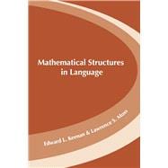 Mathematical Structures in Language