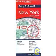 Rand Mcnally Easy to Read! New York State Map