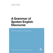 A Grammar of Spoken English Discourse The Intonation of Increments