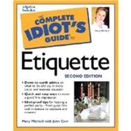 The Complete Idiot's Guide to Etiquette, 2E,9780028638485