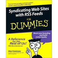 Syndicating Web Sites with RSS Feeds For Dummies