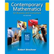 Contemporary Mathematics for Business and Consumers (with Student Resource CD with MathCue.Business)