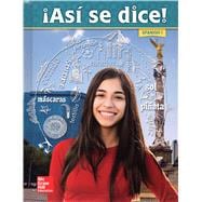 Asi se Dice Level 1 Student Workbook and Audio Activities