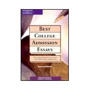 Best College Admission Essays,9780768908497
