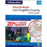 The Thomas Guide Easy-To-Read 2008 Los Angeles County