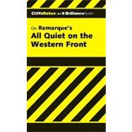 CliffsNotes on Remarque's All Quiet on the Western Front: Library Edition