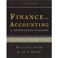 Finance and Accounting for Nonfinancial Managers