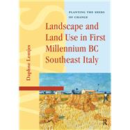 Landscape and Land Use in First Millennium BC Southeast Italy