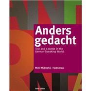 Anders gedacht: Text and Context in the German-Speaking World, VitalSource eBook