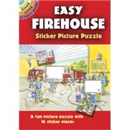 Easy Firehouse Sticker Picture Puzzle