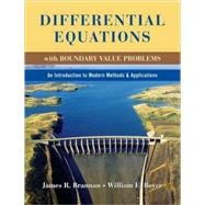 Differential Equations With Boundary Value Problems: An Introduction to Modern Methods and Applications