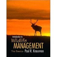 Introduction to Wildlife Management The Basics