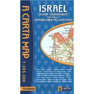 Carta Israel Super Touring Map