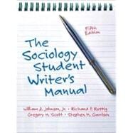 The Sociology Student Writer's Manual