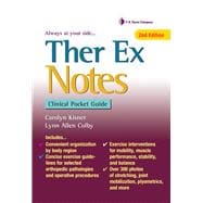 Ther Ex Notes: Clinical Pocket Guide