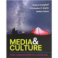 Media & Culture An Introduction to Mass Communication,9781319058517