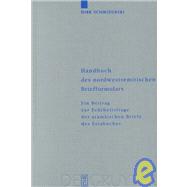 Handbuch Des Nordwestsemitischen Briefformulars
