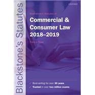 Blackstone's Statutes on Commercial & Consumer Law 2018-2019