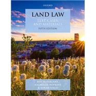 Land Law Text, Cases and Materials