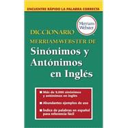 Diccionario Merriam-webster De Sinonimos Y Antonimos En Ingles