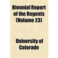 Biennial Report of the Regents