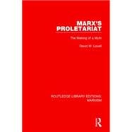 Marx's Proletariat (RLE Marxism): The Making of a Myth